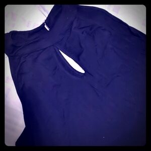 Allegrace Keyhole Sleeveless Blouse